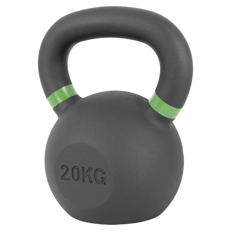 Kettlebell Cast Iron 20kg Μαύρο/Πράσινο