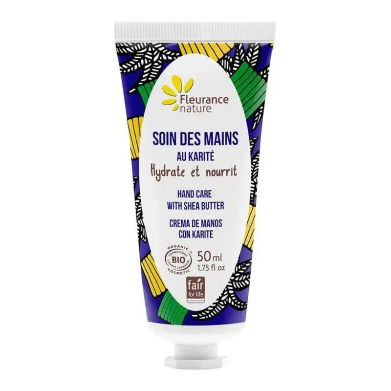 Fleurance Nature Hand Care Organic Shea Hydrates and Nourishes 50ml