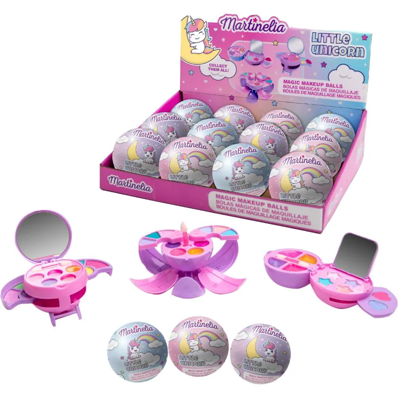 Martinelia Little Unicorn Magic Makeup Ball μεικ απ σε μαργαριτάρια