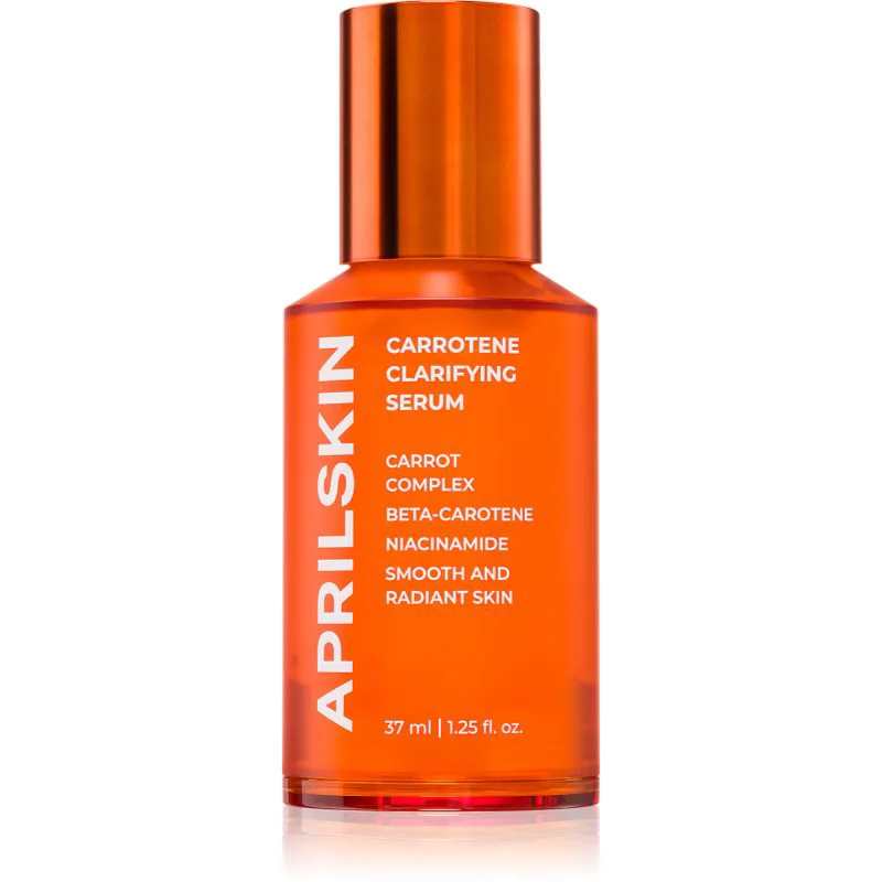APRILSKIN Carrotene Clarifying Serum εξισορροπητικός ορός για αύξηση της ποιότητας της επιδερμίδας με βήτα καροτίνη 37 ml