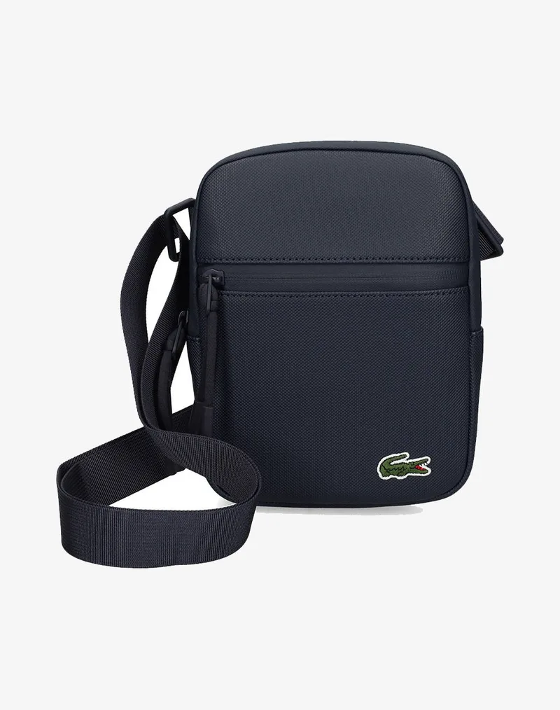LACOSTE ΤΣΑΝΤΑ S FLAT CROSSOVER BAG 3NH3307LV-P88 DarkBlue