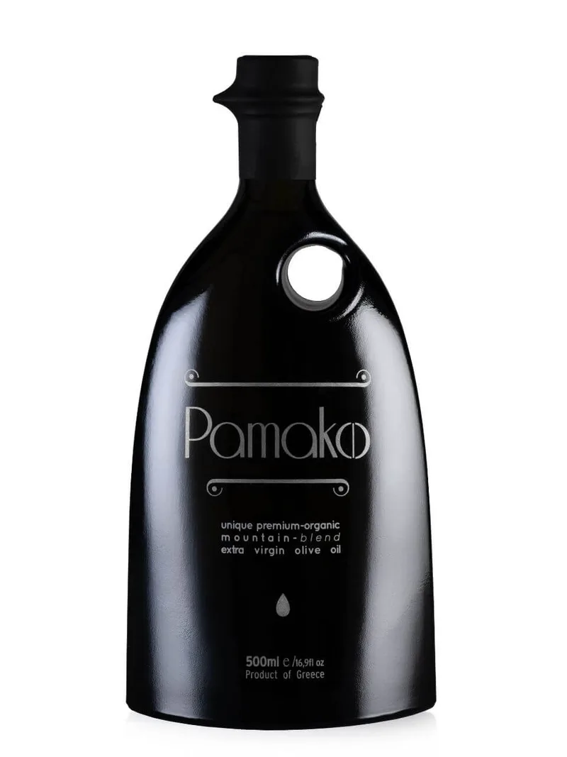 Βιολογικό blend εξαιρετικό παρθένο ελαιόλαδο «Ultra Premium» Κρήτης "Pamako" 500ml>