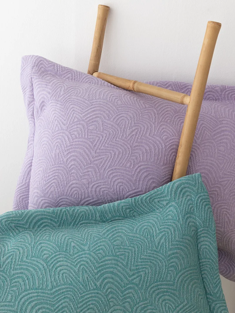 Κουβέρτα Matelasse Palamaiki 230x260 Adel Lilac