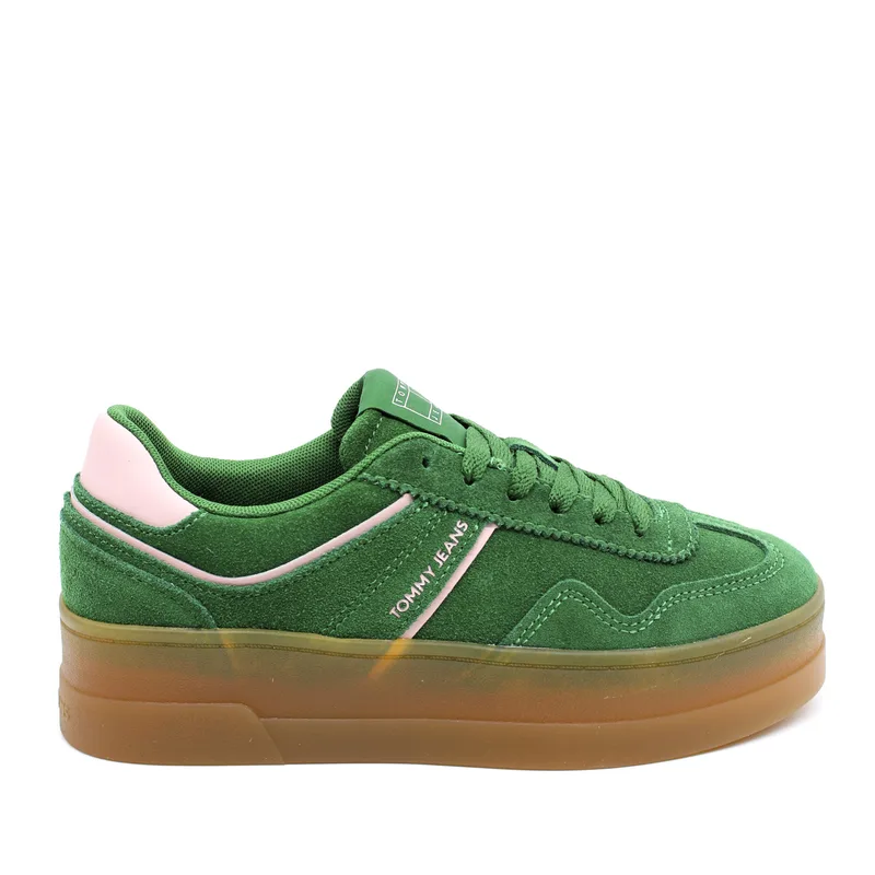 Γυναικεία The Greenwich Sneakers Πράσινα Tommy Jeans EN0EN02734-L2P