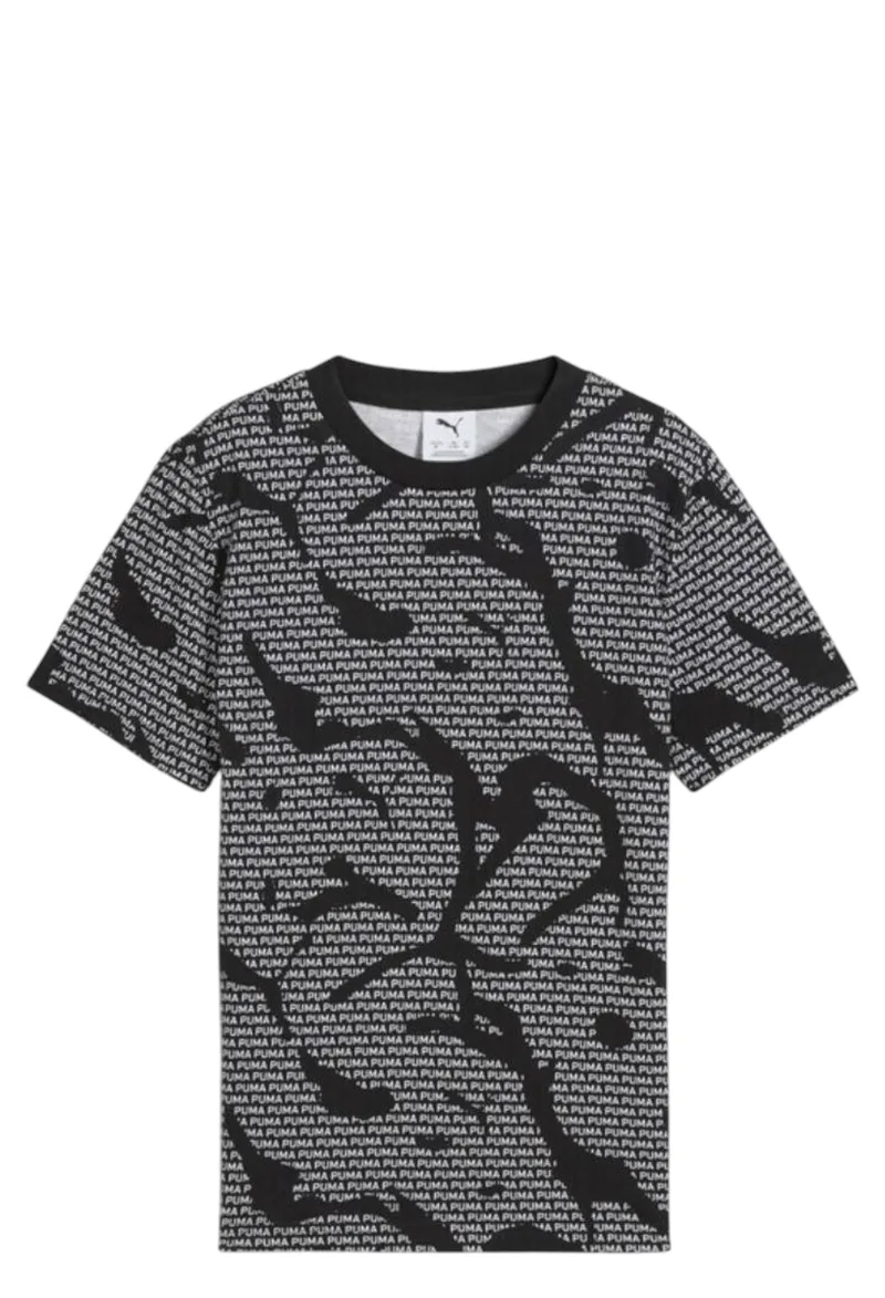 Μπλούζα Κοντομάνικη Puma Ess Logo Lab Aop Tee 685792-01 Αγόρι