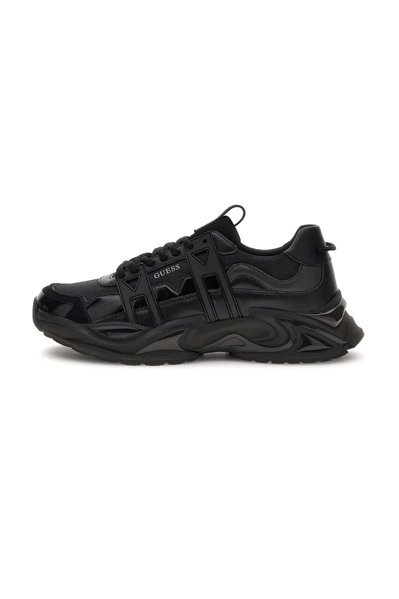 Guess ανδρικά sneakers "Belluno" - FMFUNOELL12 Μαύρο