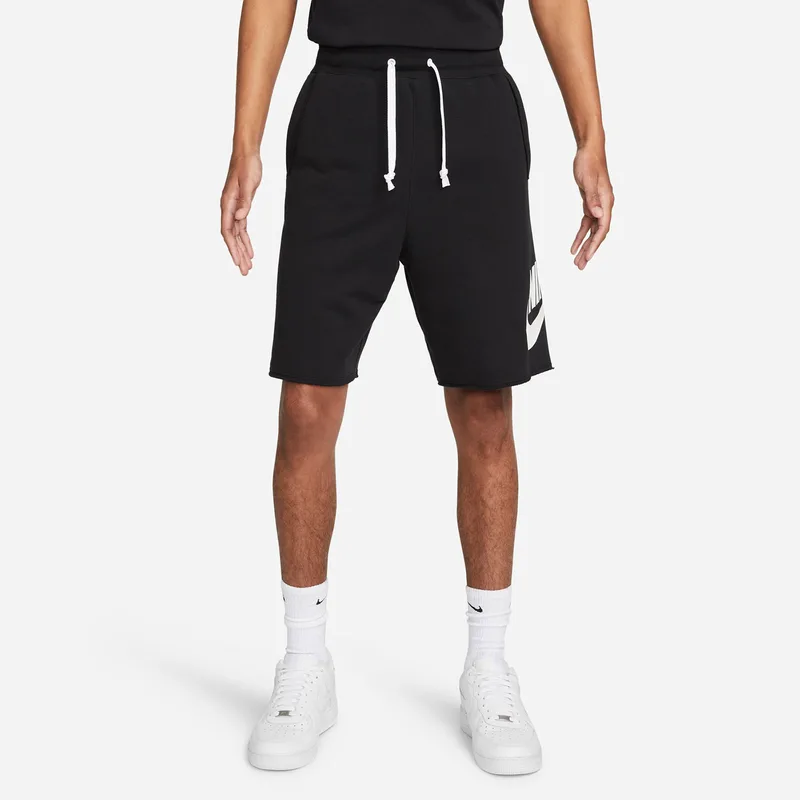 NIKE SPORTSWEAR SPORT ESSENTIALS ALUMNI SHORTS ΜΑΥΡΟ