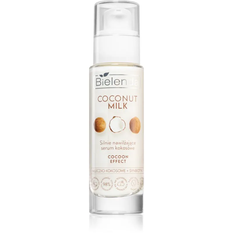 Bielenda Coconut Milk ενυδατικός ορός με ινδοκάρυδο 30 ml