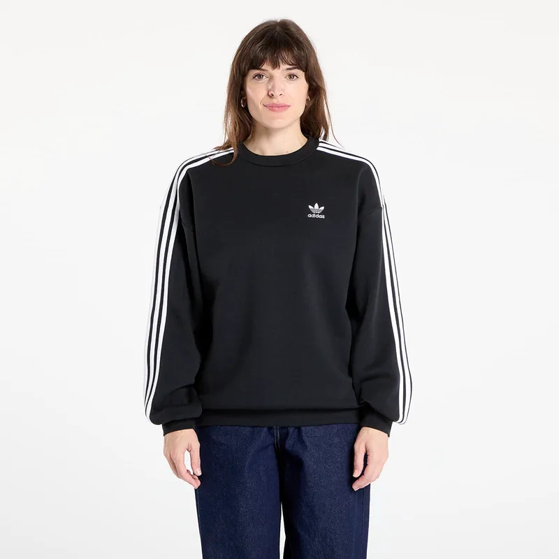 Φούτερ adidas Adicolor Oversized Crew Sweatshirt Black L