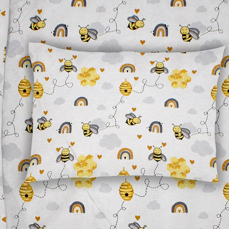 Μαξιλαροθήκη Τεμάχιο 50X70 Dimcol Honey Bee 545 (50x70)