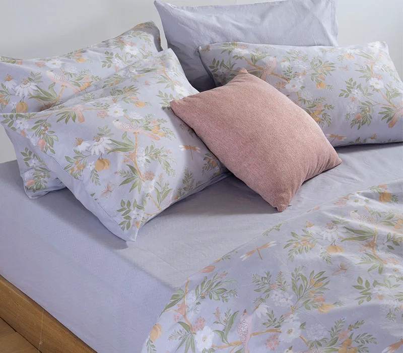 Σεντόνια Μονά Με Λάστιχο (Σετ) 100x200+35 Nef-Nef Homeware Dreamel L.Blue
