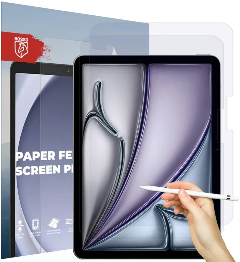 Μεμβράνη Προστασίας Οθόνης - Apple iPad Air 13" 2026 / 2024 - Κόκκινο Paper Feel Film Screen Protector - 2 Τεμάχια - Clear (8719246453212)