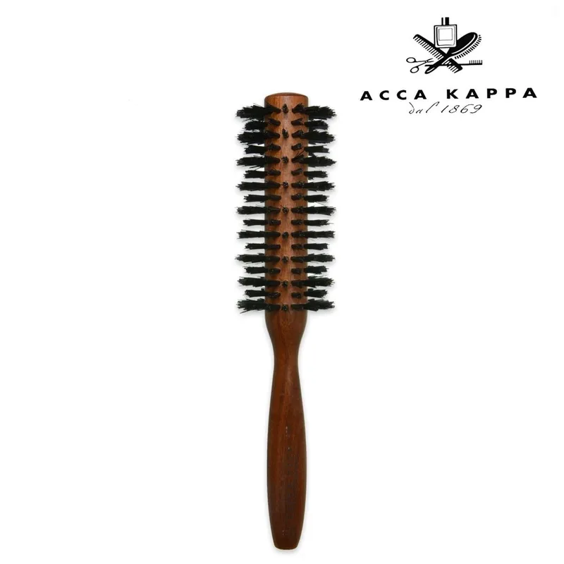 Acca kappa boar brush reinforced embossed bristles
