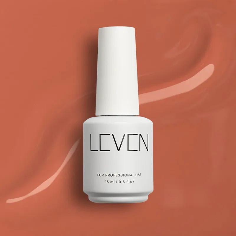 Leven | Ημιμόνιμο βερνίκι 15ml no. 339 Terracotta