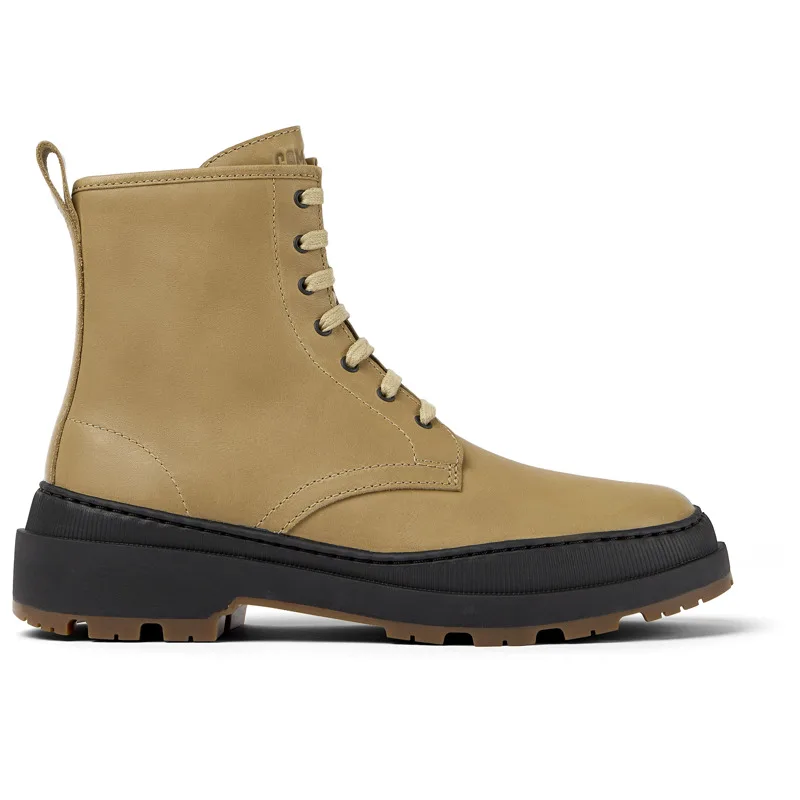CAMPER Brutus Trek - Μποτάκια Για Γυναικεία - Μπεζ, Μέγεθος 40, Smooth leather