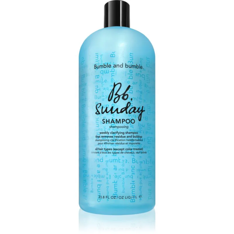 Bumble and bumble Bb. Sunday Shampoo σαμπουάν καθαρισμού και αποτοξίνωσης 1000 ml
