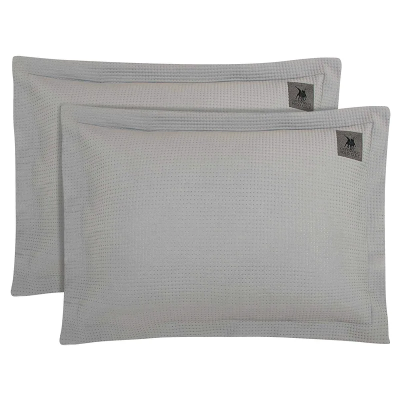 Ζεύγος Διακοσμητικές Μαξιλαροθήκες Microfiber 50x70+5εκ. Essential 3496 Γκρι Greenwich Polo Club (Ύφασμα: Microfiber, Χρώμα: Γκρι) - Greenwich Polo Club - 233507003496