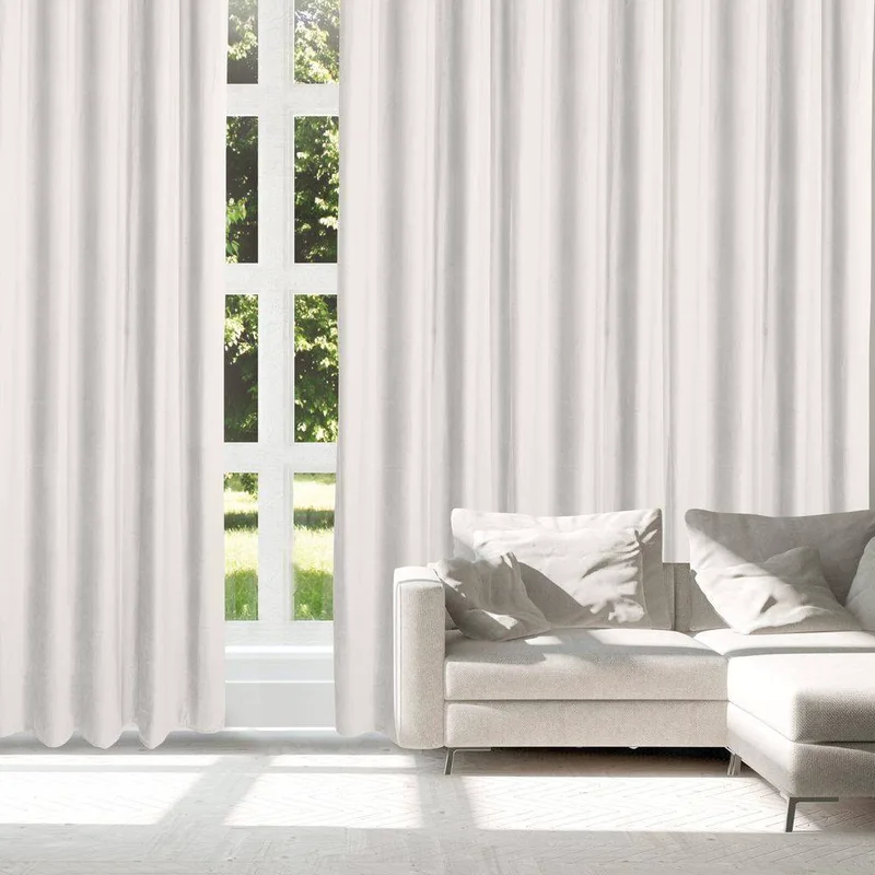 ΚΟΥΡΤΙΝΑ ΜΕ ΚΡΙΚΟΥΣ DAS HOME 2226 ΚΡΕΜ (140Χ270CM)
