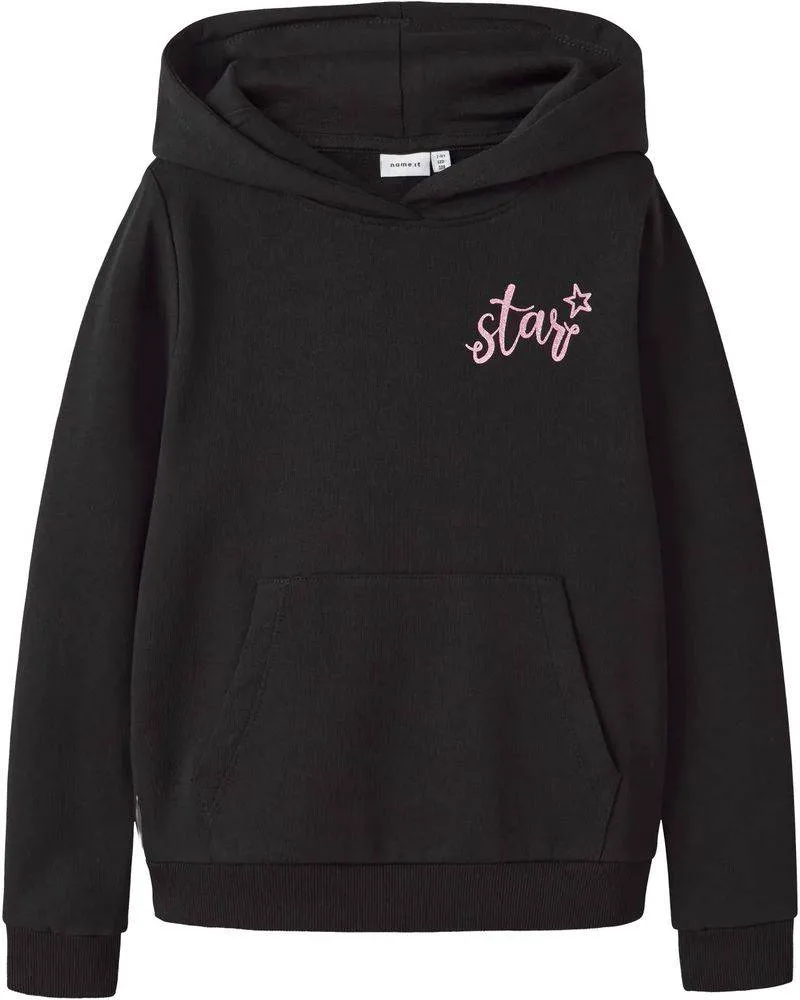 HOODIE NAME IT NKFNICA 13246279 ΜΑΥΡΟ (158-164CM)-(13-14 ΕΤΩΝ)