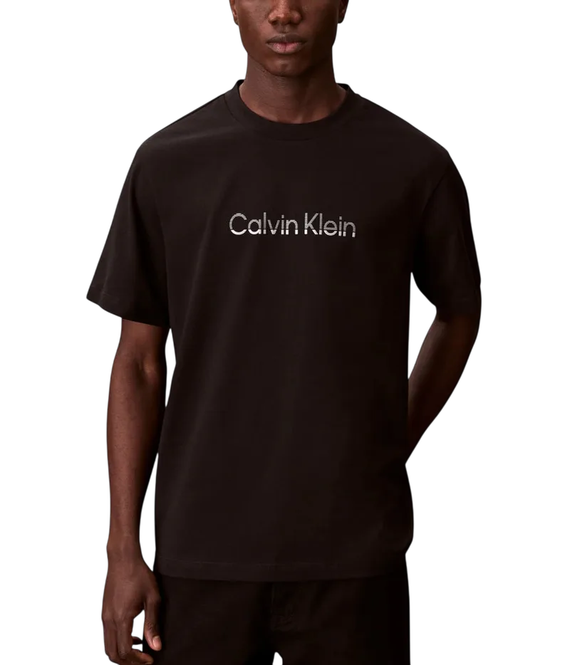 Ανδρικό T-shirt Μαύρο Calvin Klein LV04LF813G-UB1