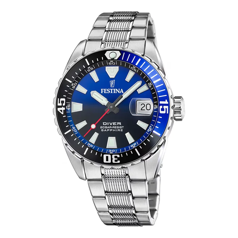 FESTINA Automatic Divers Stainless Steel Bracelet F20669/5