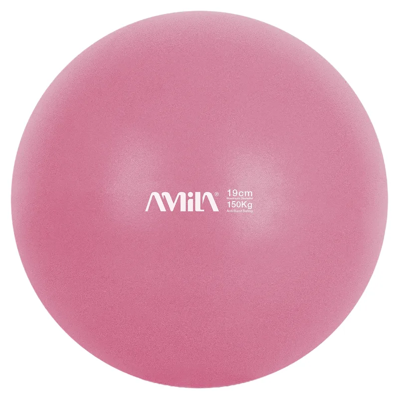 Μπάλα Pilates (Bulk) 19cm Ροζ