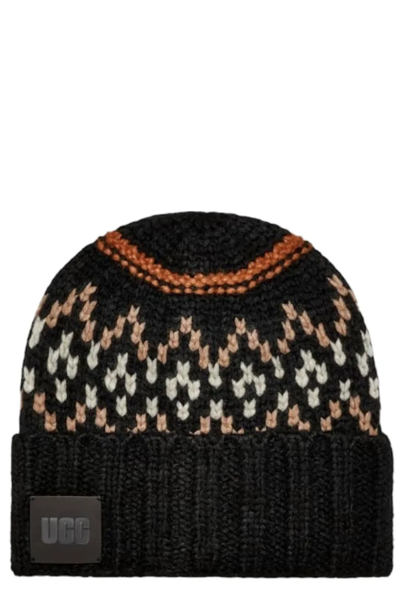 Σκούφος Ugg Tasman Jacquard 22657-BLKM Γυναικείο