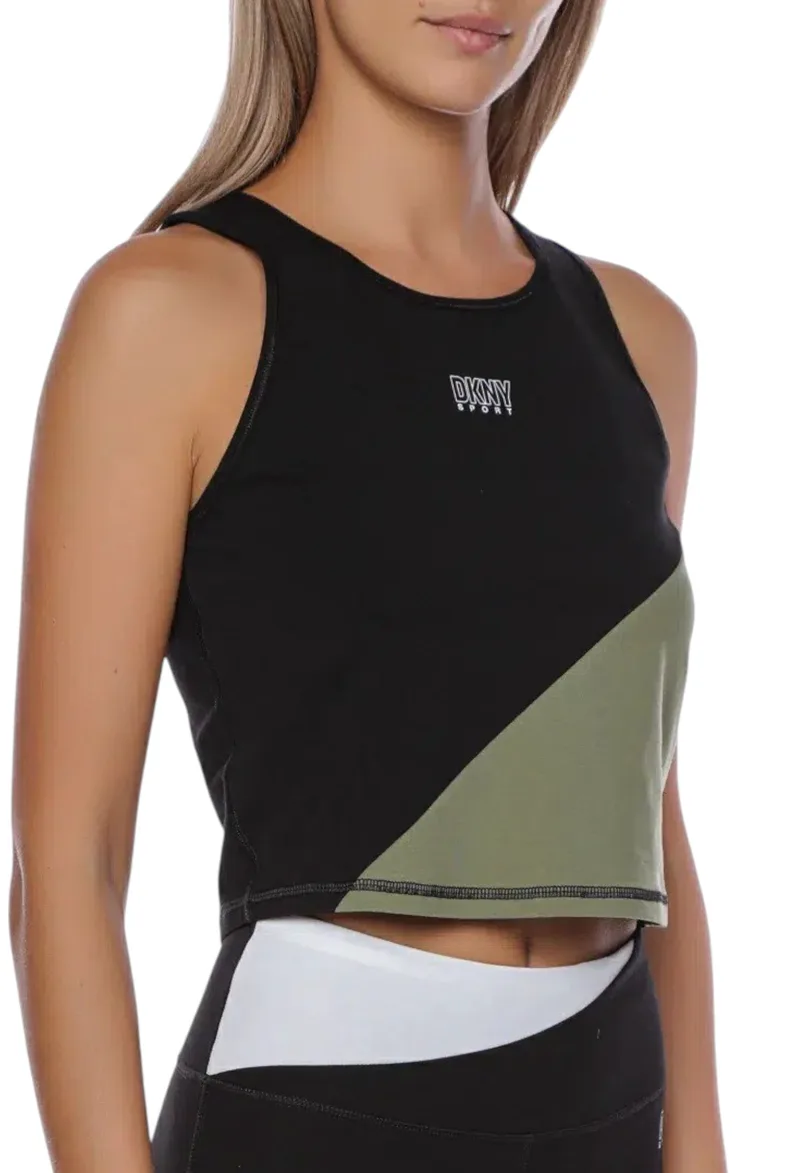 Μπλούζα Αμάνικη DKNY Με Λογότυπο DP2T8852-AGN Γυναικείο