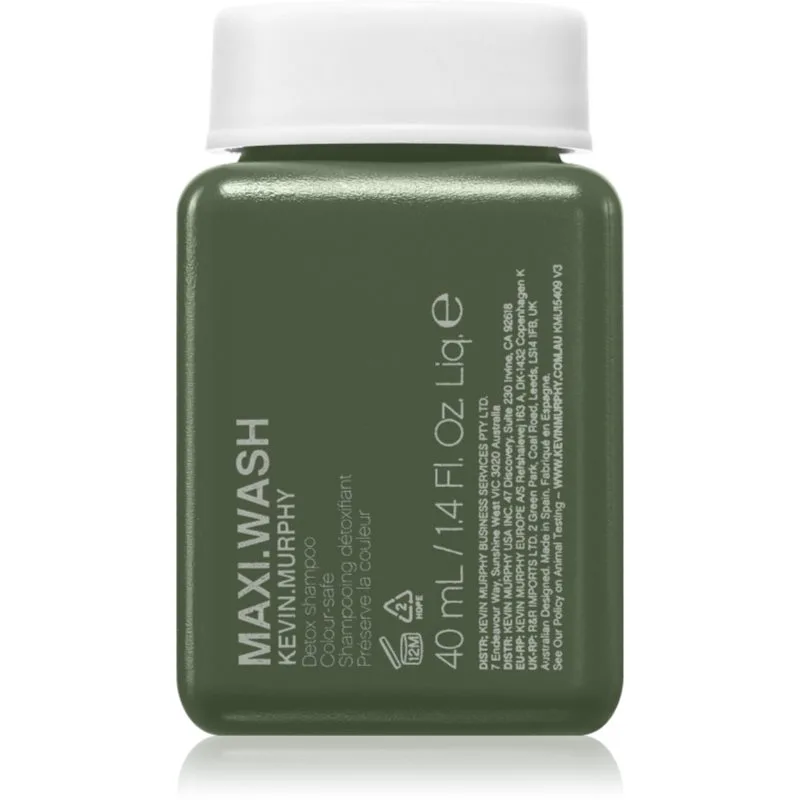 Kevin Murphy Maxi Wash Αποτοξινωτικό σαμπουάν για υγιές τριχωτό της κεφαλής 40 ml