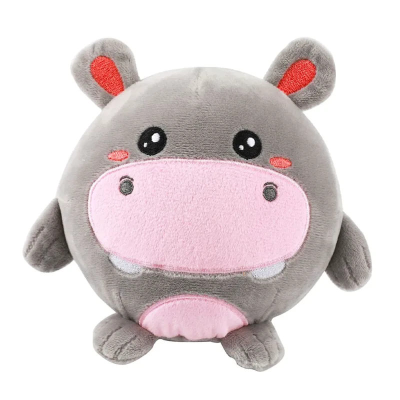 Λούτρινο Μαλακό Μαξιλάρι Squishy Plush Hippo 14cm iTotal XL2779A
