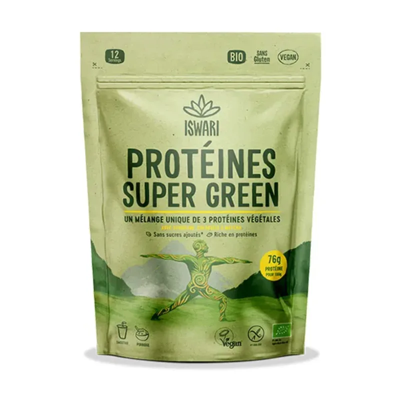 Iswari Vegetable Protein Super Green Bio Protein 250g