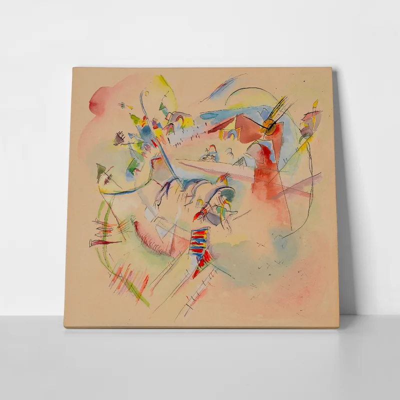 Πίνακας σε καμβά KANDINSKY - UNTITLED ABSTRACT