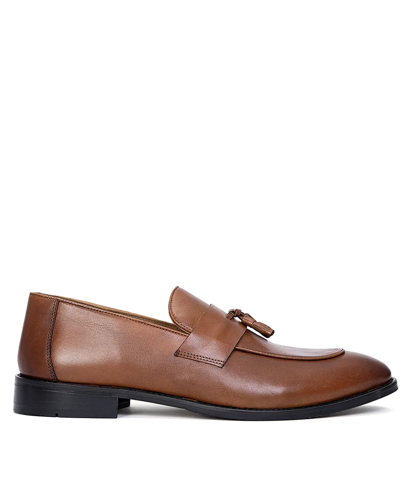 Kaiserhoff Ανδρικά Δερμάτινα Tassel Loafers