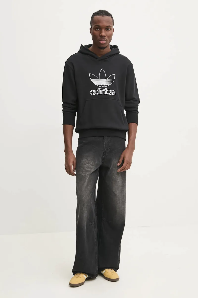 Βαμβακερή μπλούζα adidas Originals OUTL TREF HDY