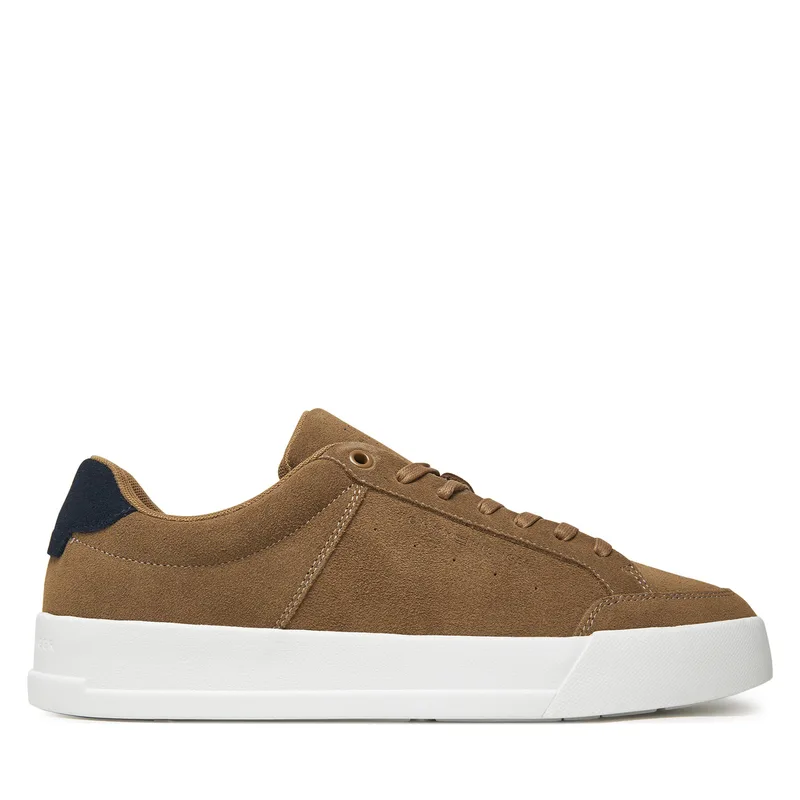 Αθλητικά Tommy Hilfiger Th Court Summer Suede FM0FM05517 Καφέ