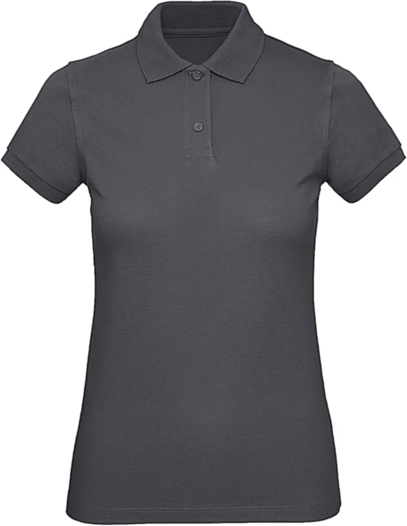 Γυναικειο Μπλουζακι Polο Inspire Organic B & C PW440 Dark Grey