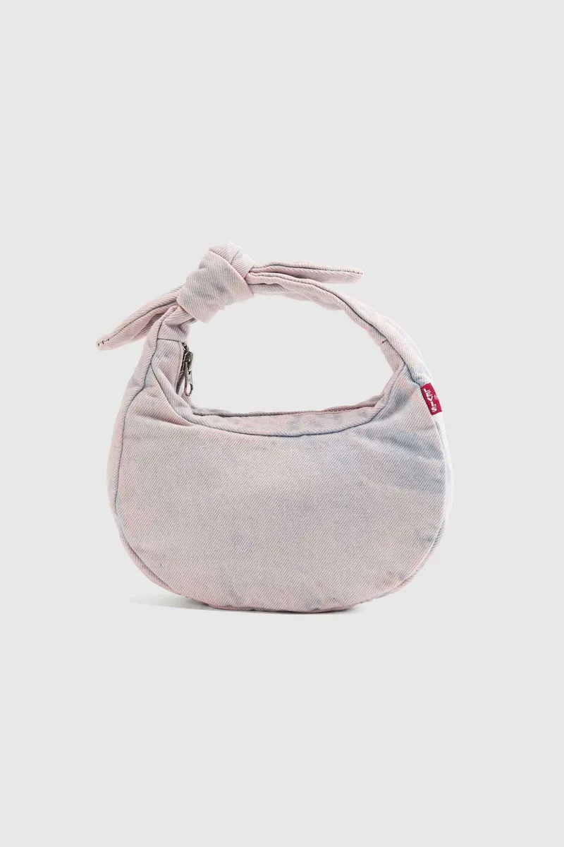 Levi's® γυναικείο denim mini bag "Baby Brooklyn" - 005FD0000 Ροζ Ανοιχτό