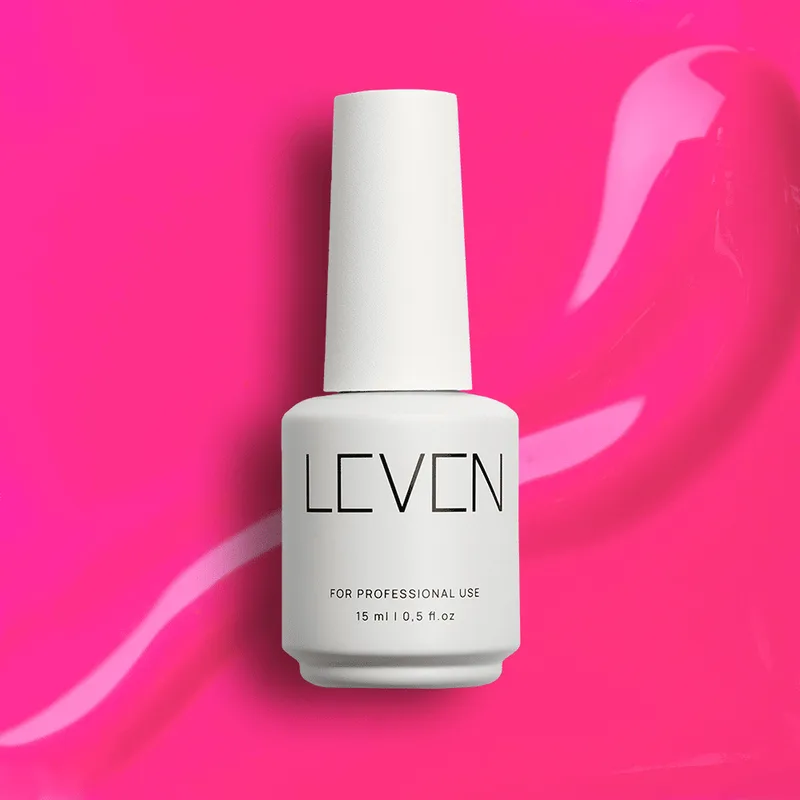 Leven | Ημιμόνιμο βερνίκι 15ml no. 350 Bikini