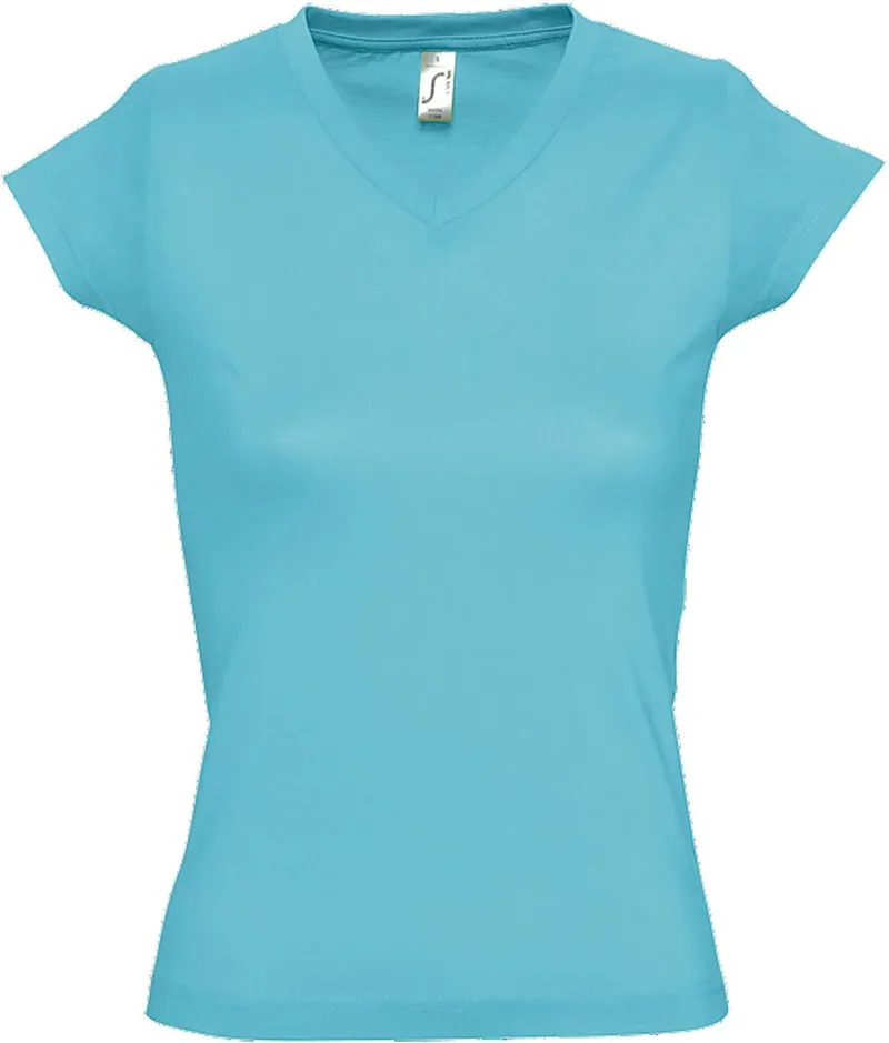 Γυναικείο T-shirt Moon SOLS 11388 Atoll Blue