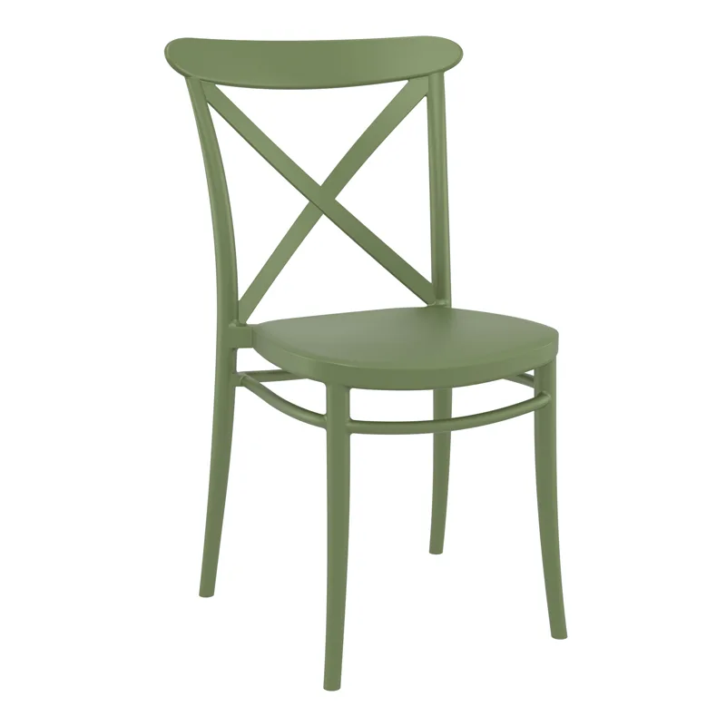 Κροσ olive green καρεκλα πολ/νιου