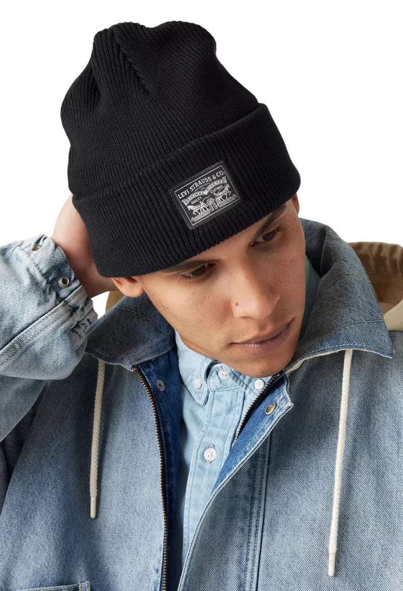 Σκούφος Levi's Backpatch Beanie 000J40003-03 Ανδρικό