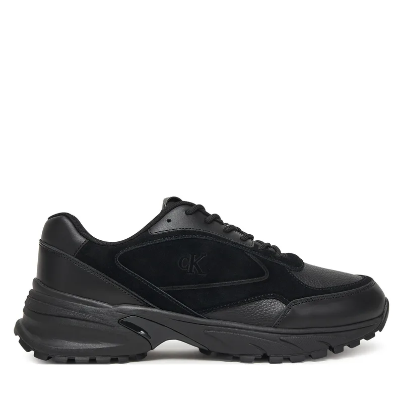 Αθλητικά Calvin Klein Jeans Hike Runner Hf Lth Mix YM0YM01289 Μαύρο