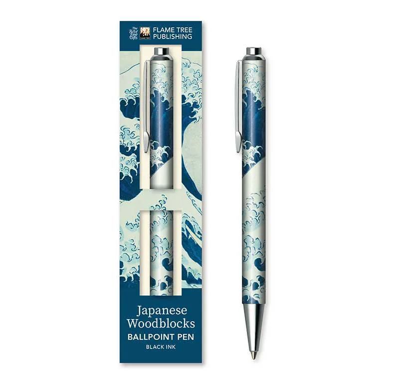Στυλό Katsushika Hokusai: The Great Wave Boxed Decorative Ballpoint Pen