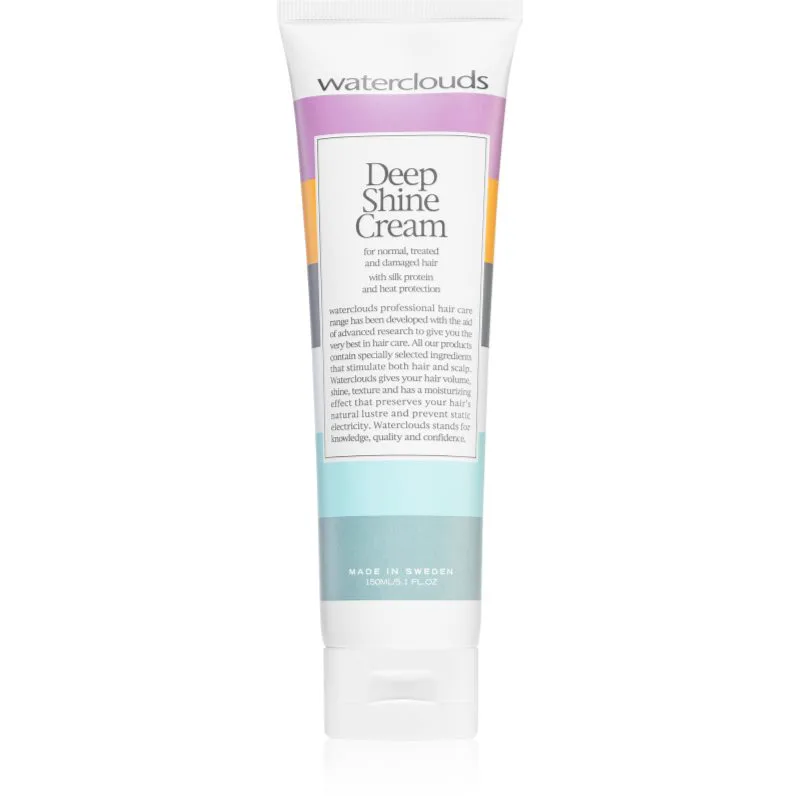 Waterclouds Deep Shine στάιλινγκ κρέμα Για λάμψη και απαλότητα μαλλιών 150 ml