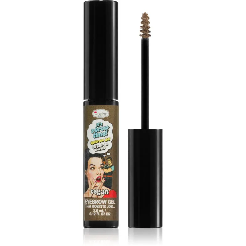 theBalm It's a Brow Time Brow Gel τζελ για τα φρύδια απόχρωση Medium Brown 3,6 ml
