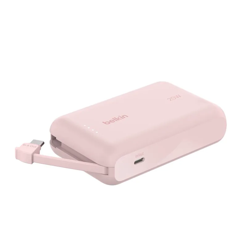 Belkin BOOST Charge Powerbank 20W 10.000mAh USB-C Ροζ