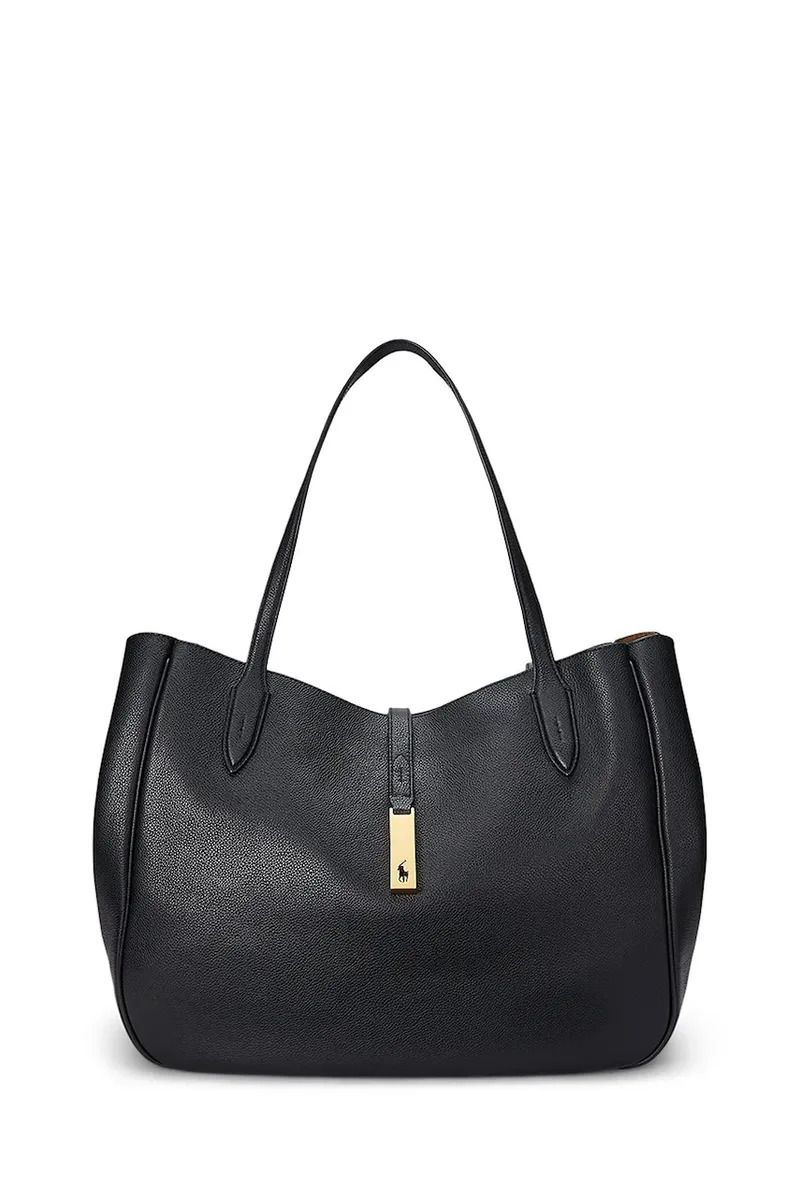 Polo Ralph Lauren shopper γυναικεία δερμάτινη