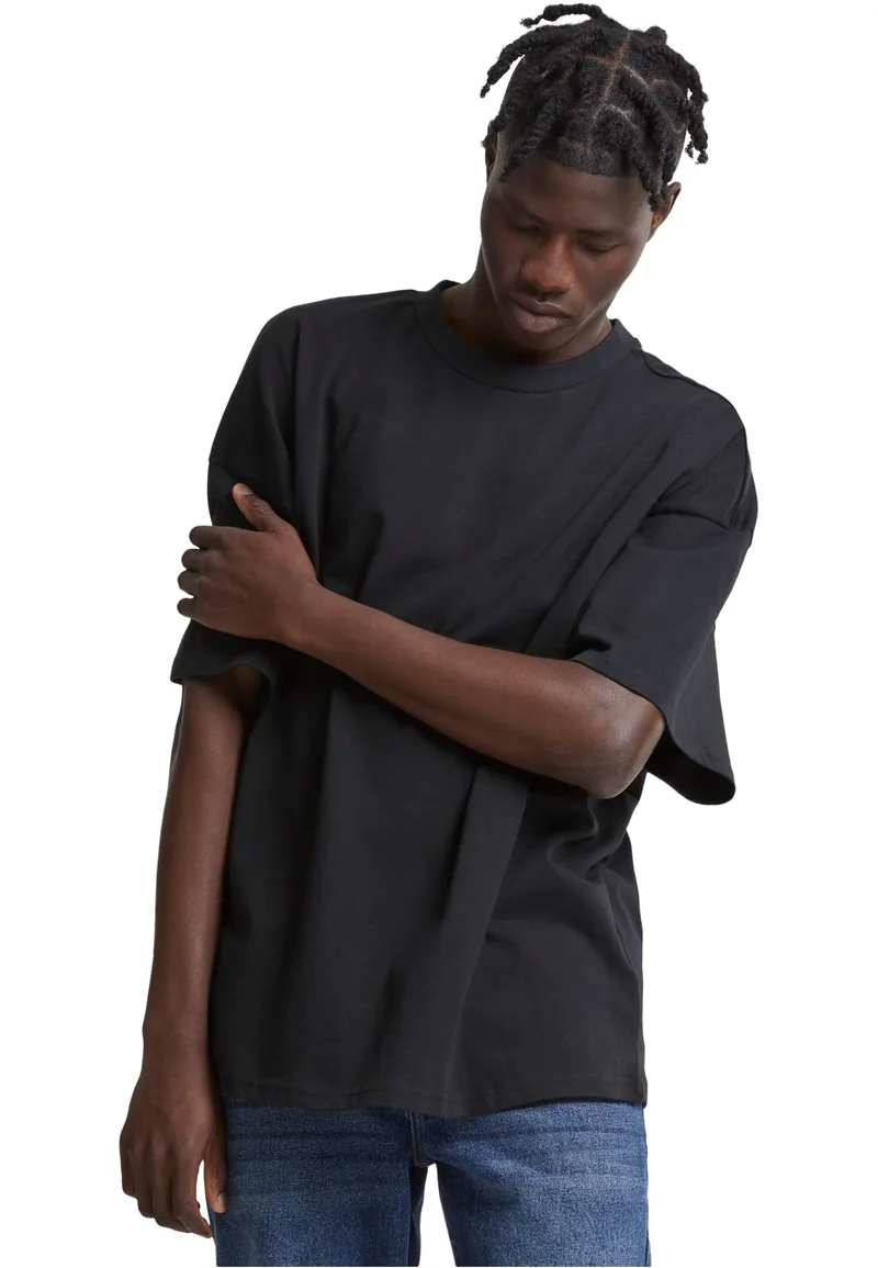 Ανδρικό Oversized T-Shirt TB4965-02245 Urban Classics Ultra Heavy Single Jersey 300 gsm Black