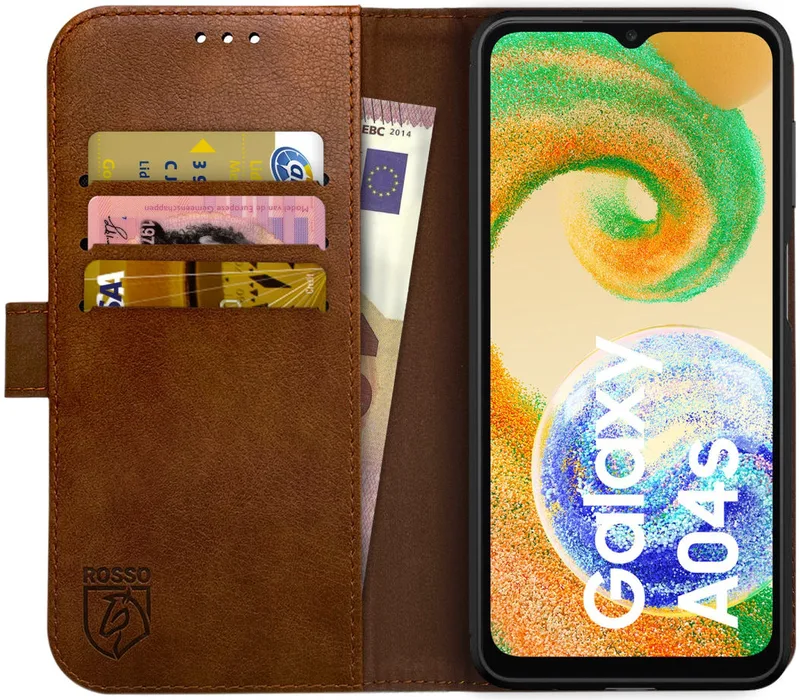 Κόκκινο Element PU Θήκη Πορτοφόλι Samsung Galaxy A04s - Brown (8719246376979)