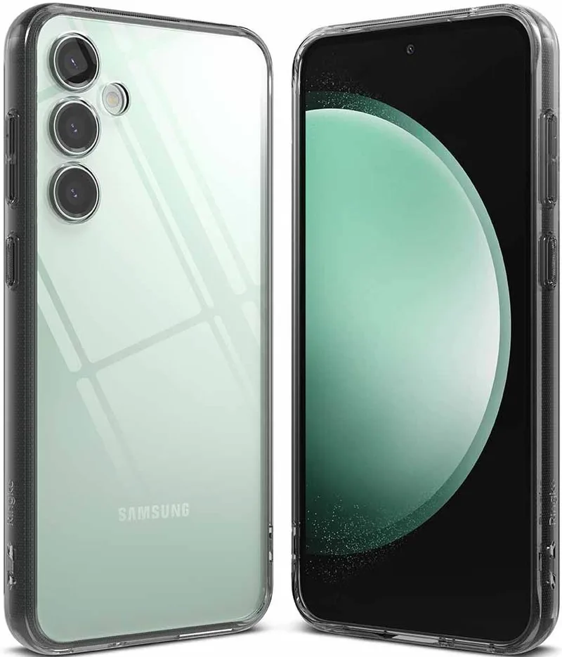 Ringke Fusion Σκληρή Θήκη με TPU Bumper - Samsung Galaxy S23 FE - Smoke Black (8809961781964)